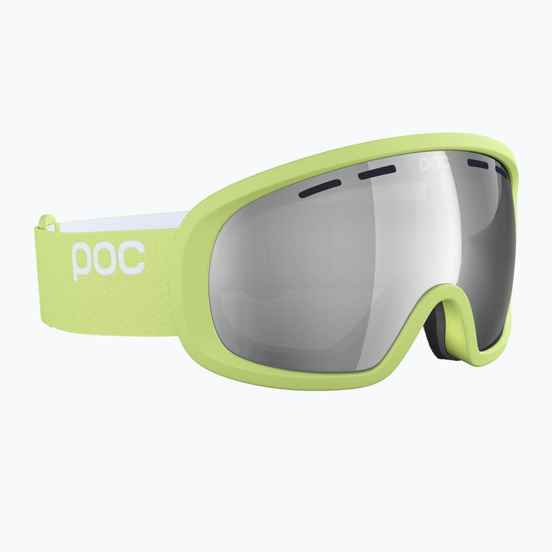 Occhiali da sci POC Fovea Mid Clarity lemon calcite/clarity define/spektris silver 8