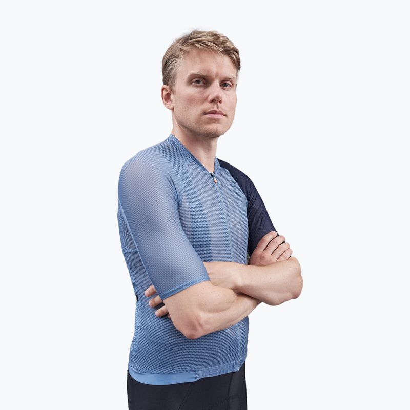 Maglia da ciclismo POC Air da uomo blu calcite/turmaline navy 3