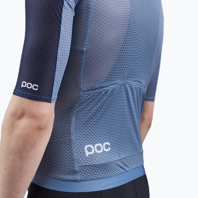 Maglia da ciclismo POC Air da uomo blu calcite/turmaline navy 5