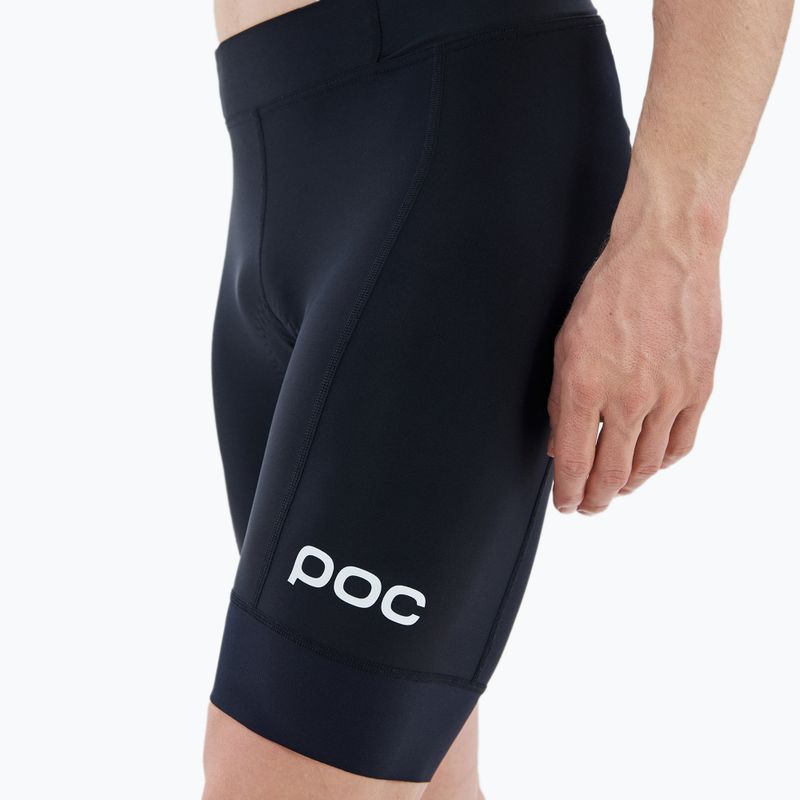 Pantaloncini da ciclismo POC Air Indoor da uomo, nero uranio 3