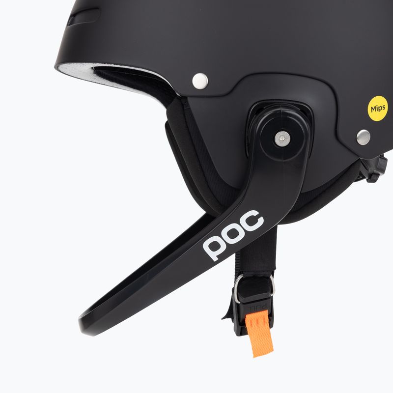 Casco da sci POC Artic SL MIPS nero uranio 6