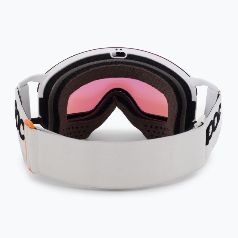 POC Nexal Mid Clarity Comp bianco idrogeno/nero uranio/blu spectris occhiali da sci 4