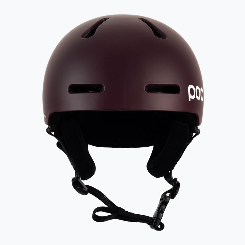 Casco da sci POC Fornix MIPS rosso granata opaco 2