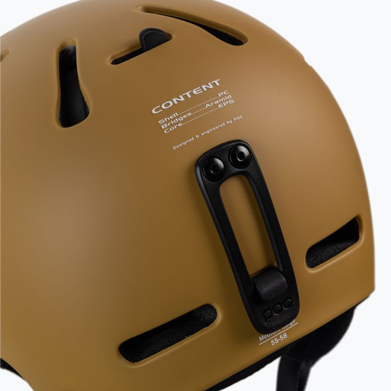 Casco da sci POC Fornix MIPS cerussite kashima opaco 8