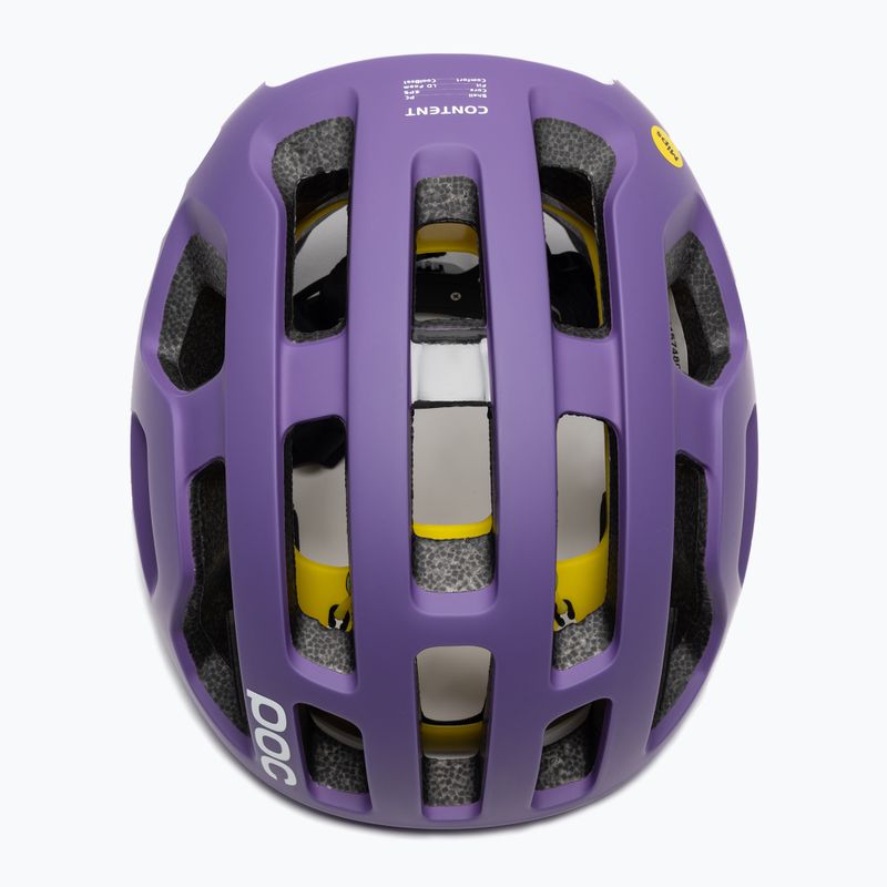 Casco da bici POC Octal MIPS viola zaffiro opaco 6