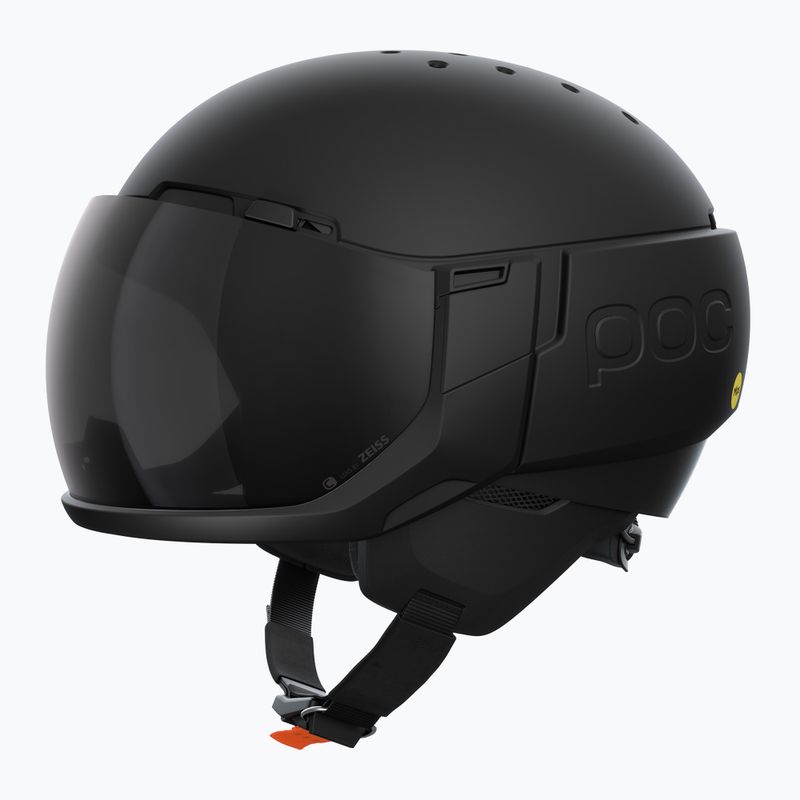 Casco da sci POC Levator MIPS nero uranio opaco 7