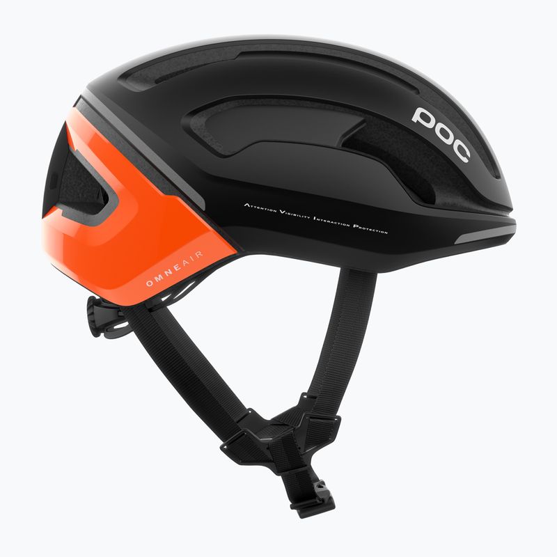 Casco da bici POC Omne Beacon MIPS arancione fluorescente avip/nero uranio opaco 4