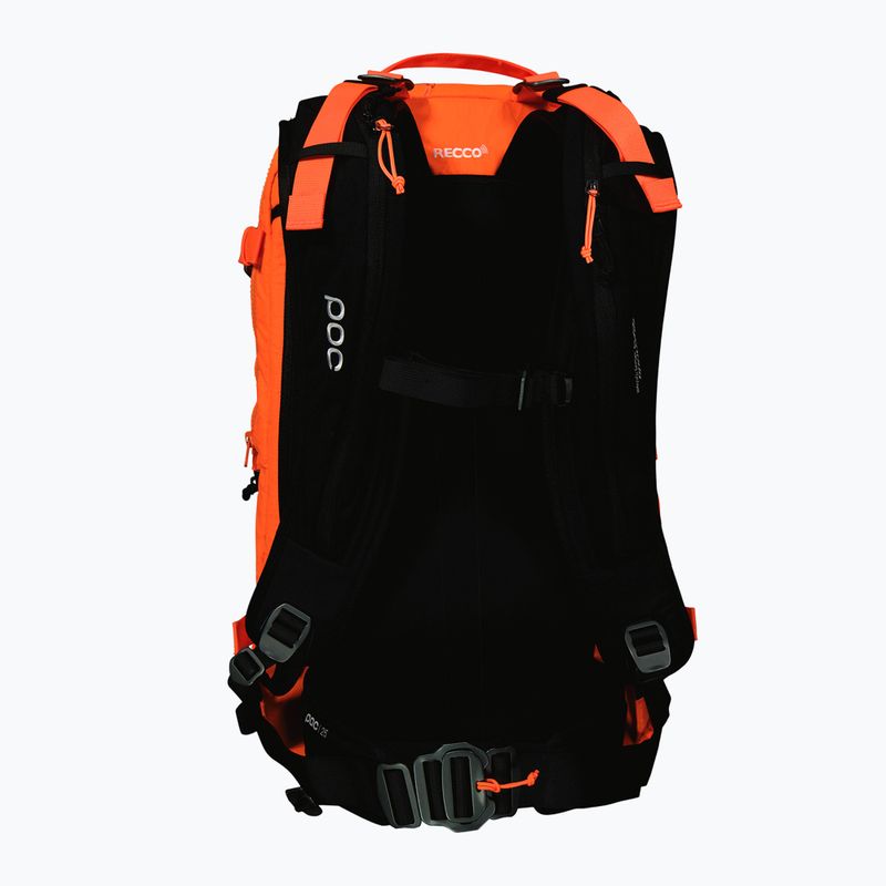 POC zaino da valanga Dimension Avalanche 25 l arancione fluorescente 3