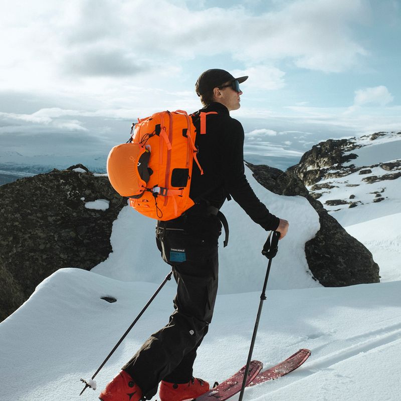 POC zaino da valanga Dimension Avalanche 25 l arancione fluorescente 7