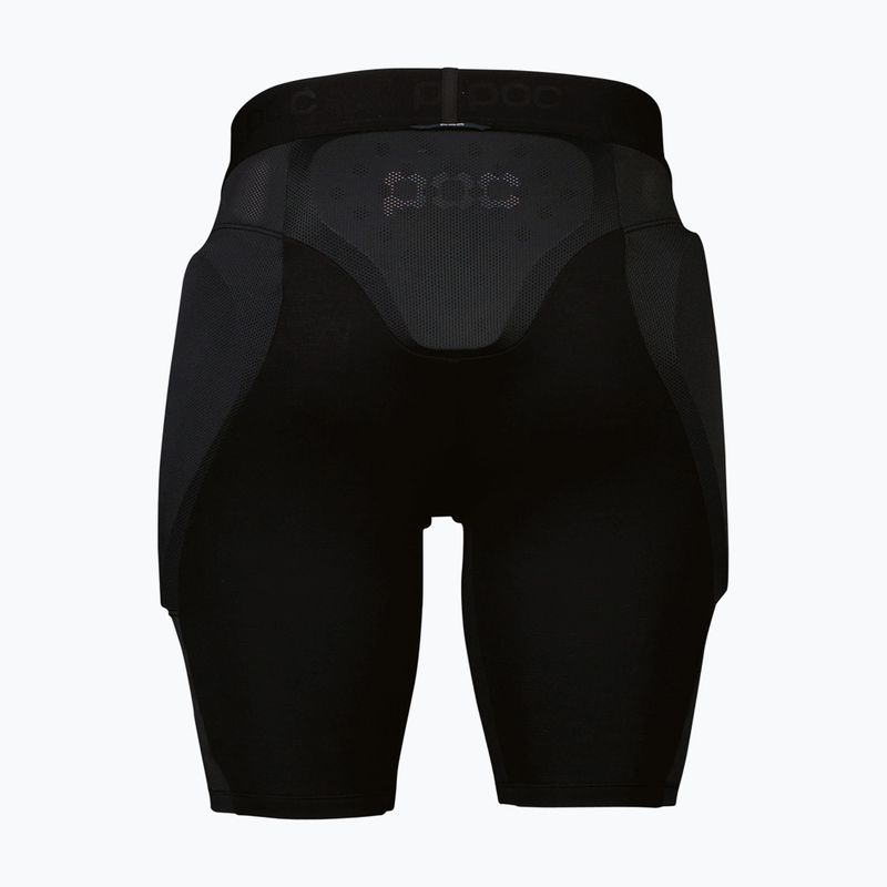 Pantaloncini da ciclismo da uomo con protezioni POC Oseus VPD nero uranio 3