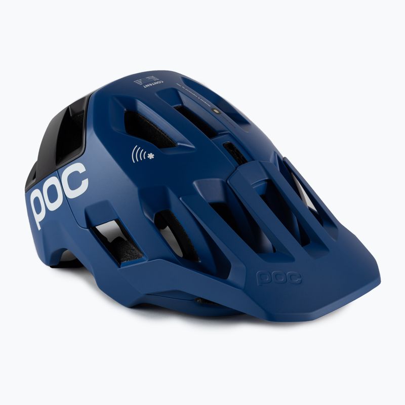 POC Kortal Race MIPS casco da bici blu opale/nero uranio metallizzato/opaco