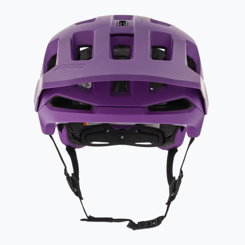 Casco da bicicletta POC Kortal Race MIPS purple/uranium black metallic matt 2