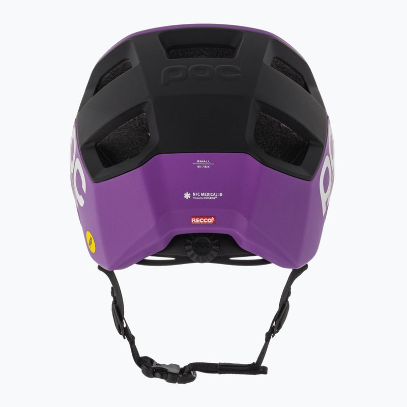 Casco da bicicletta POC Kortal Race MIPS purple/uranium black metallic matt 3