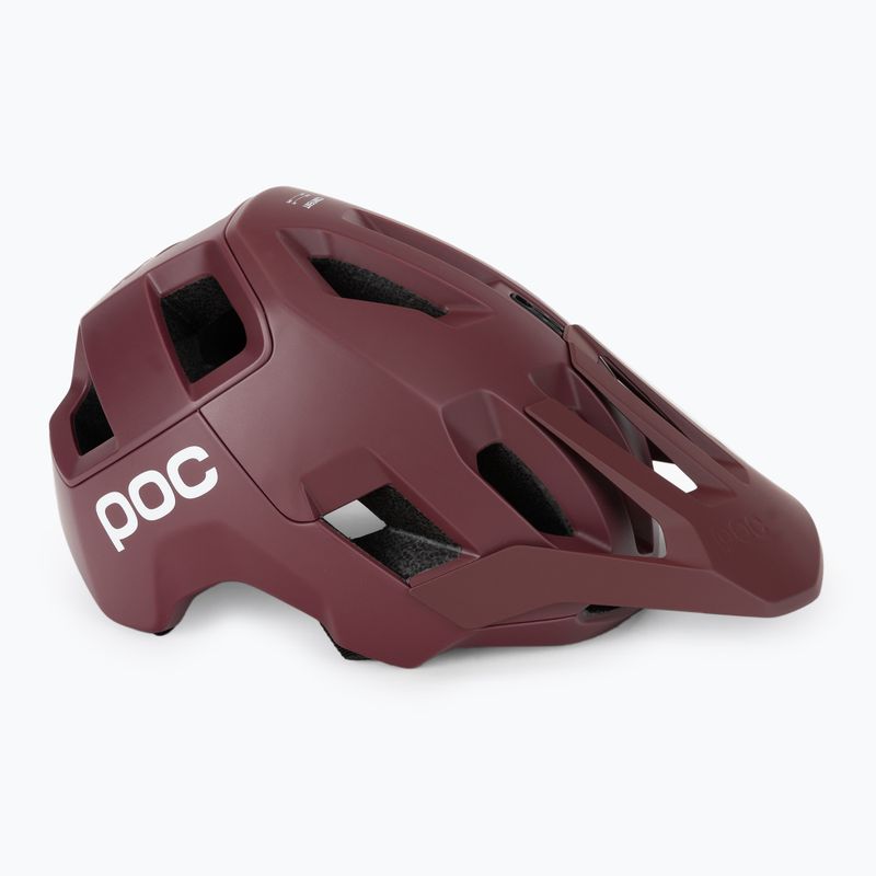 Casco da bici POC Kortal rosso granata opaco 3