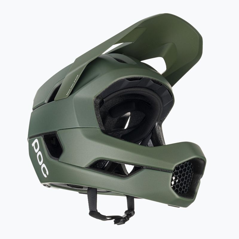 Casco da bici POC Otocon verde pidote metallizzato/opaco