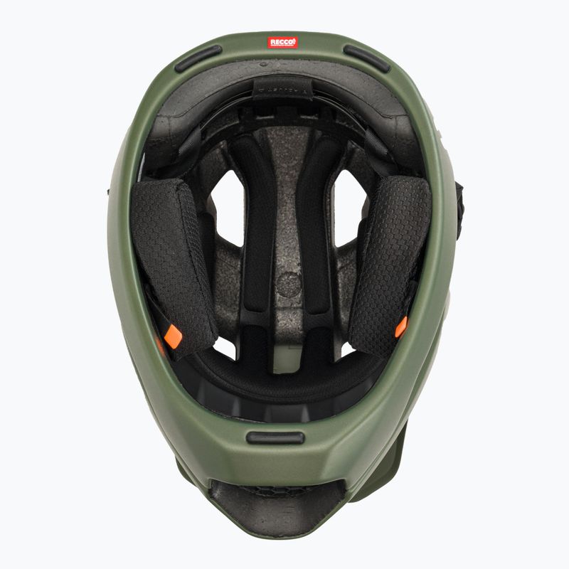 Casco da bici POC Otocon verde pidote metallizzato/opaco 7