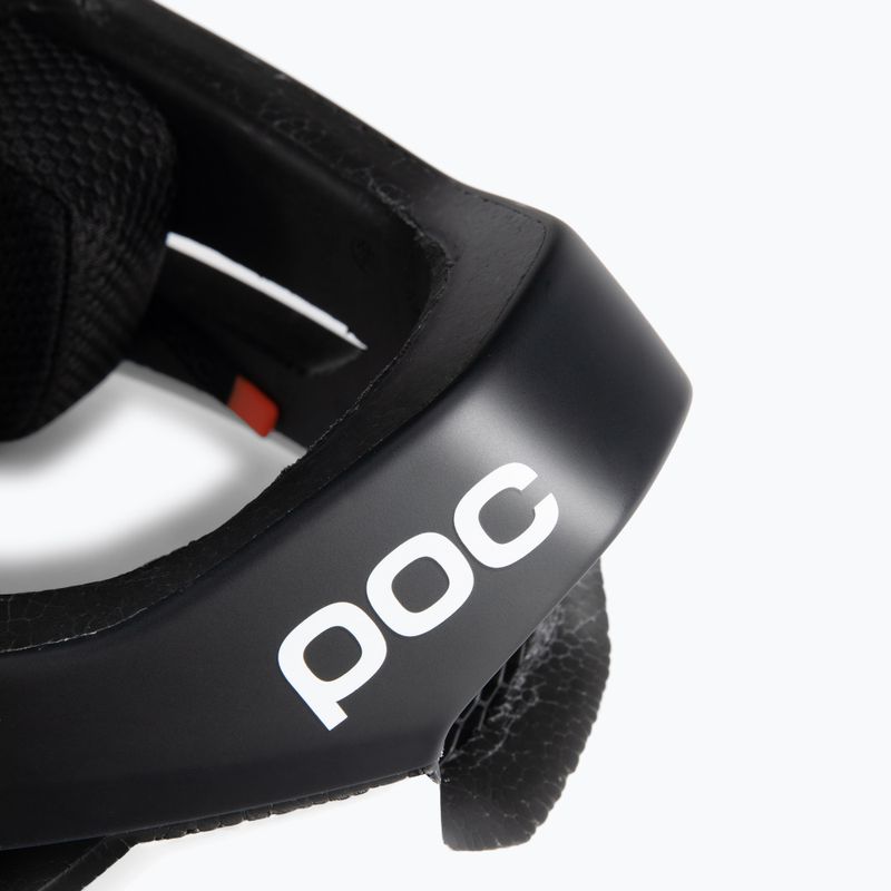 POC Otocon Race MIPS casco da bici nero uranio/bianco idrogeno opaco 7