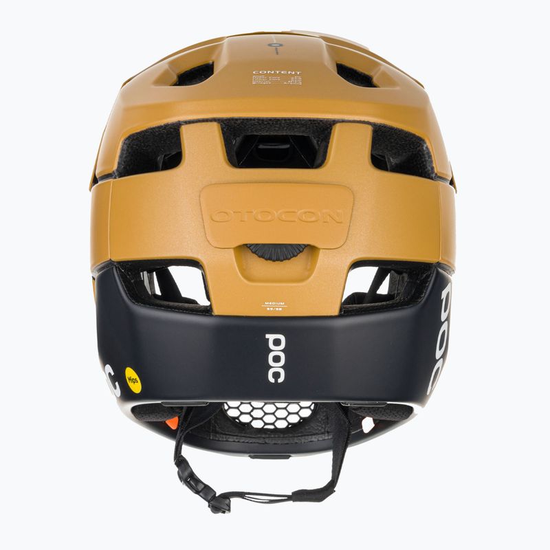 Casco da bici POC Otocon Race MIPS cerussite kashima/nero uranio metallizzato/opaco 3