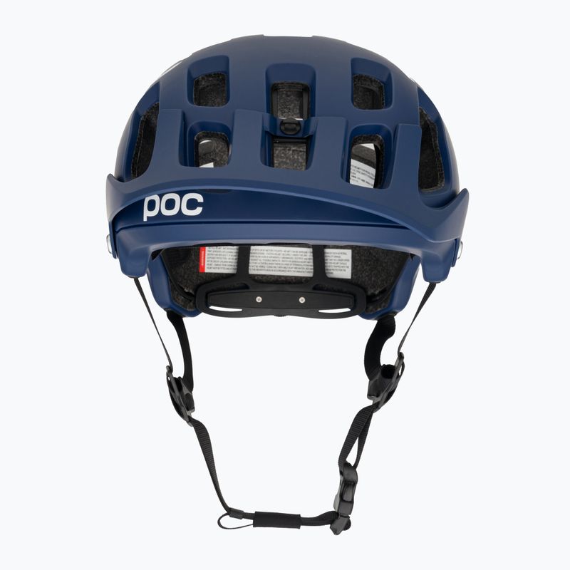 Casco MTB POC Tectal Race MIPS blu piombo/bianco idrogeno opaco 2