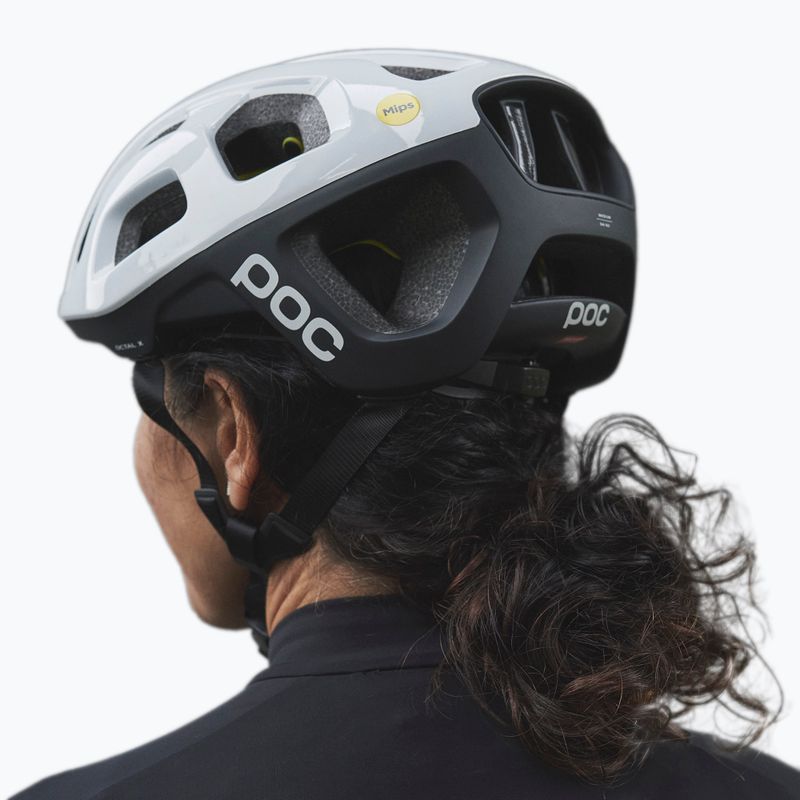 Casco da bici POC Octal X MIPS idrogeno bianco 7