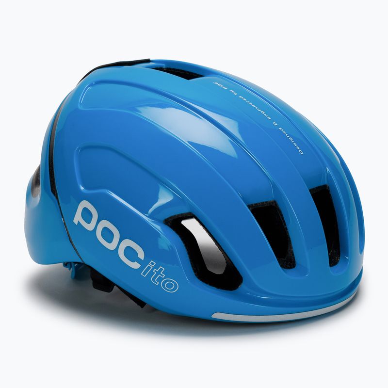 Casco da bici per bambini POC POCito Omne MIPS blu fluorescente