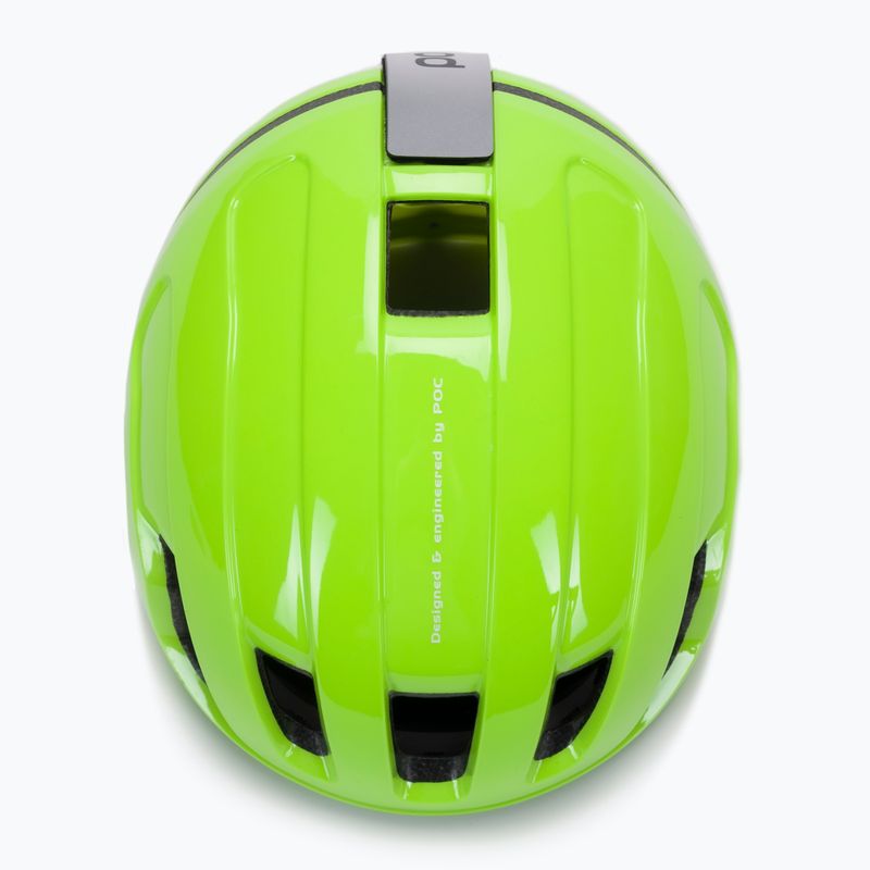 Casco da bici per bambini POC POCito Omne MIPS giallo fluorescente/verde 6