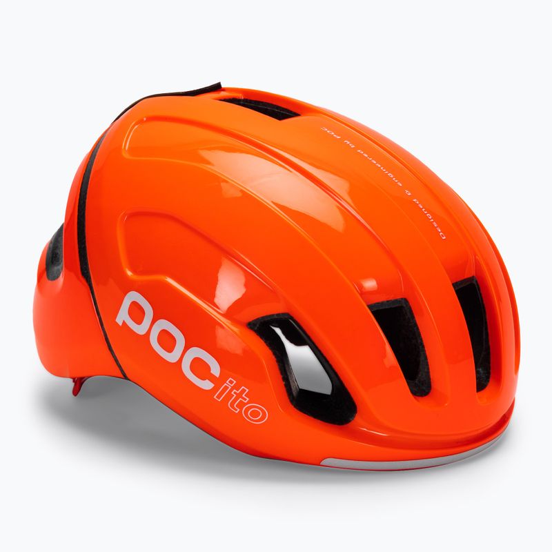 Casco da bici per bambini POC POCito Omne MIPS arancione fluorescente