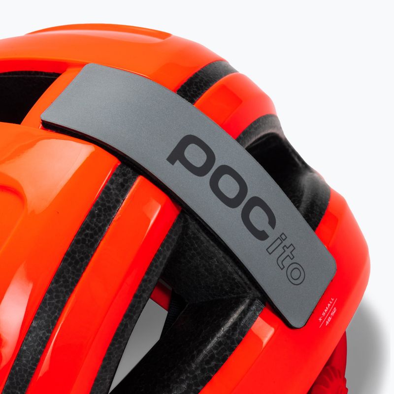 Casco da bici per bambini POC POCito Omne MIPS arancione fluorescente 7