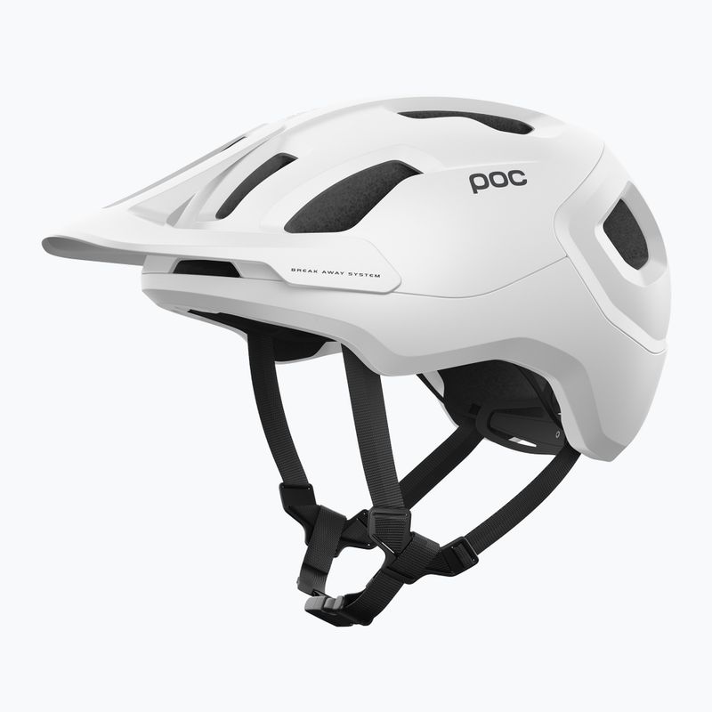 Casco da bici POC Axion hydrogen bianco opaco 2