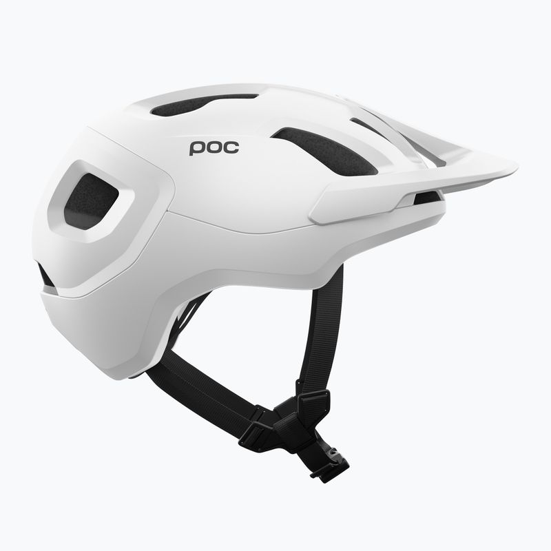 Casco da bici POC Axion hydrogen bianco opaco 3