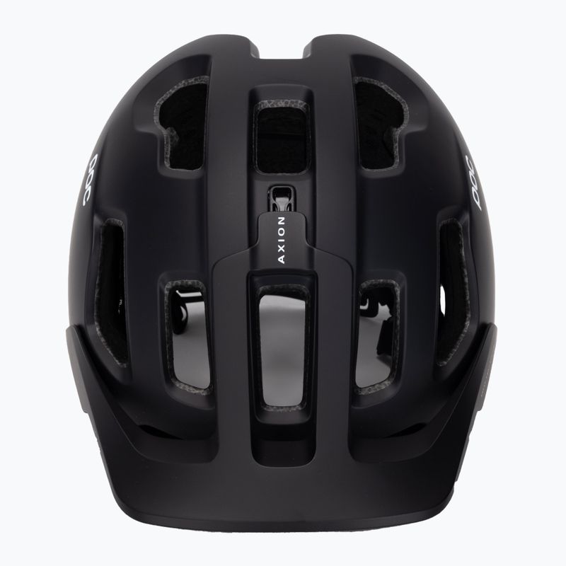 POC Axion Race MIPS casco da bici nero uranio opaco/bianco idrogeno 2