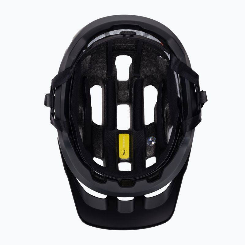 POC Axion Race MIPS casco da bici nero uranio opaco/bianco idrogeno 5