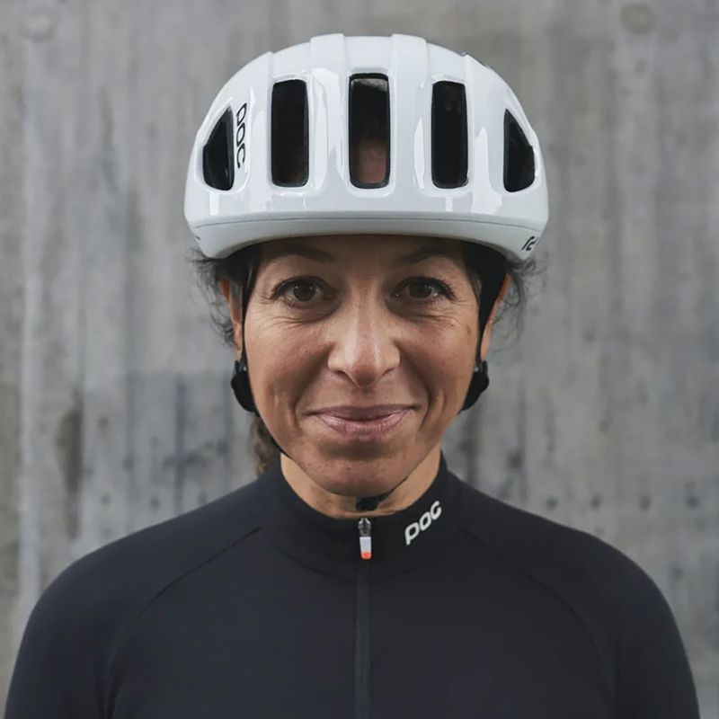 Casco da bicicletta POC Ventral MIPS bianco idrogeno 6