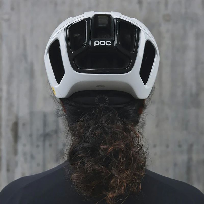 Casco da bicicletta POC Ventral MIPS bianco idrogeno 7