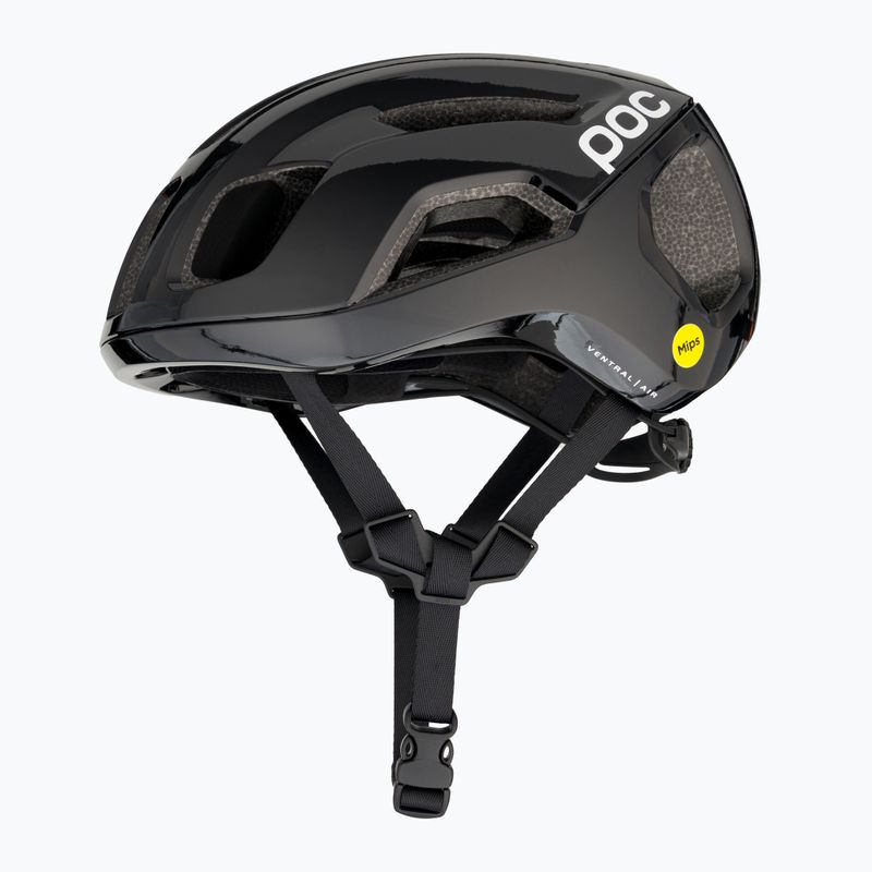 Casco da bicicletta POC Ventral Air MIPS nero uranio 5