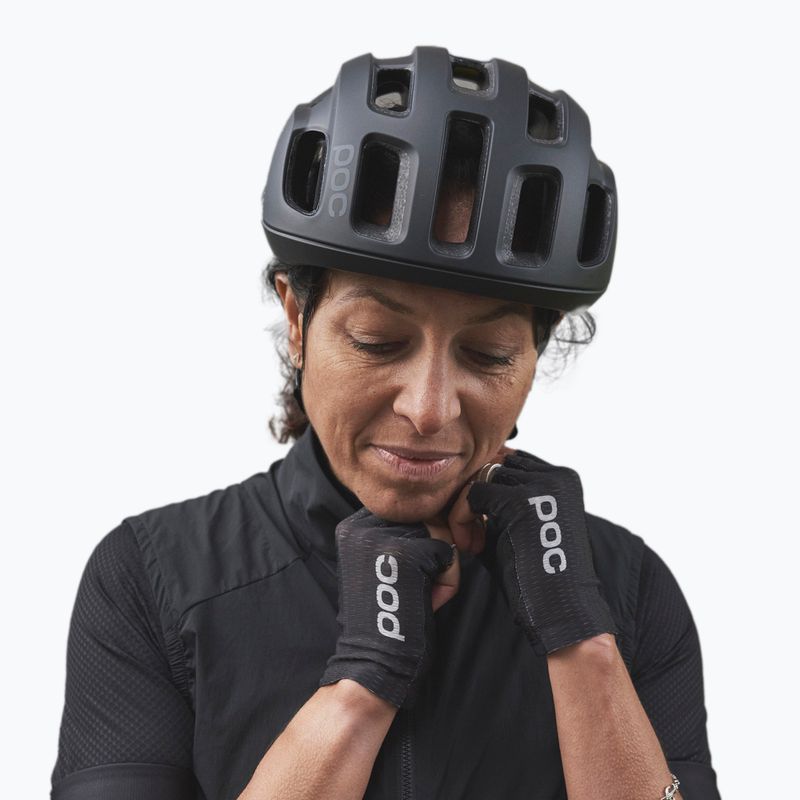 POC Ventral Air MIPS casco da bicicletta nero uranio opaco 8