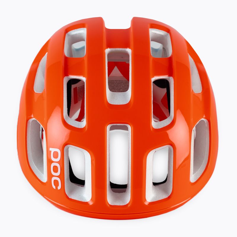 Casco da bici POC Ventral Air MIPS arancione fluorescente avip 2