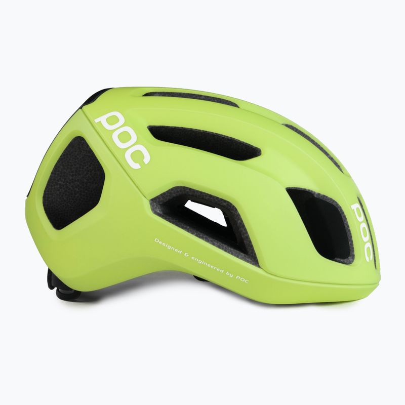 Casco da bicicletta POC Ventral Air MIPS limone calcite opaco 3