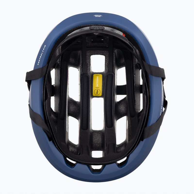 Casco da bici POC Ventral Air MIPS blu piombo opaco 5