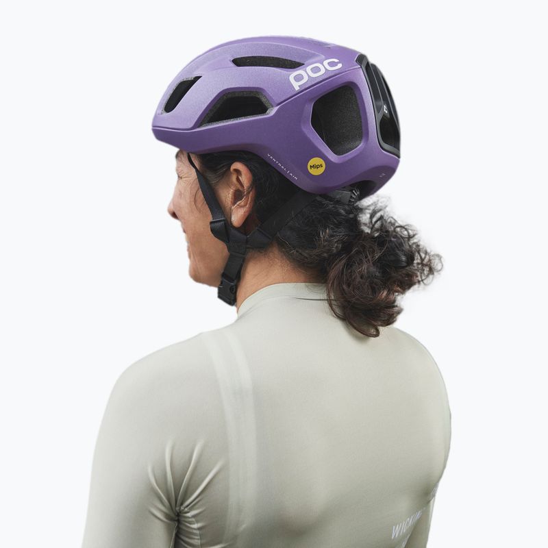 Casco da bici POC Ventral Air MIPS viola zaffiro opaco 9