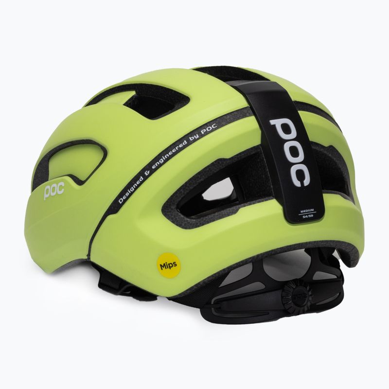 Casco da bici POC Omne Air MIPS limone calcite opaco 4