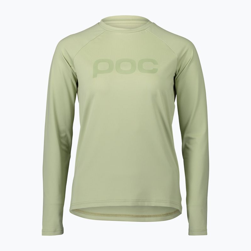Maglia ciclismo donna manica lunga POC Reform Enduro verde prehnite 5