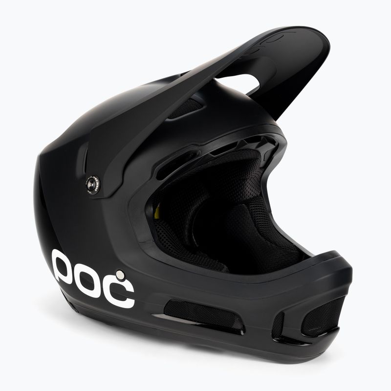 Casco da bicicletta POC Coron Air MIPS nero uranio