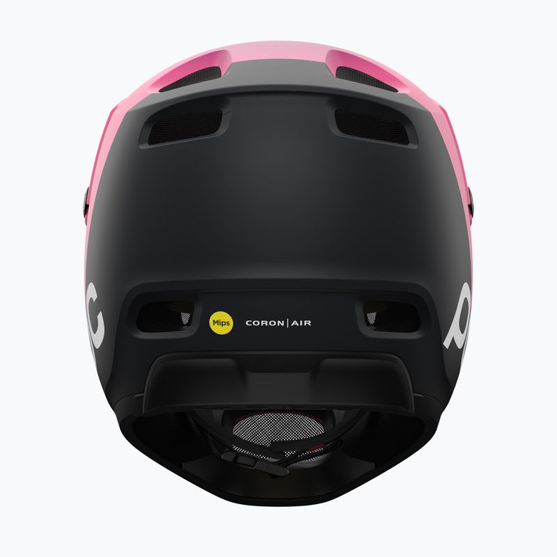 POC Coron Air MIPS casco da bicicletta rosa attinio/nero uranio opaco 4