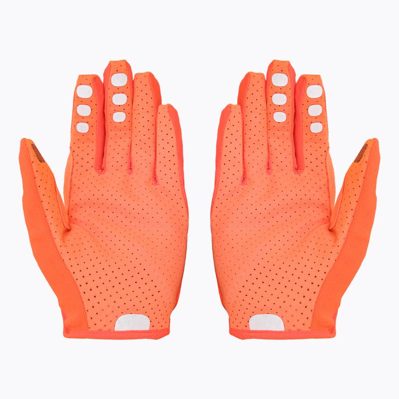 POC Resistance Enduro Adj guanti da ciclismo arancio zink 2