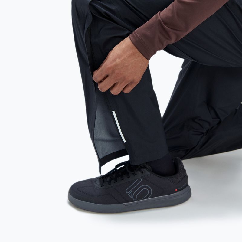 Pantaloni da ciclismo POC Motion Rain da uomo, nero uranio 3