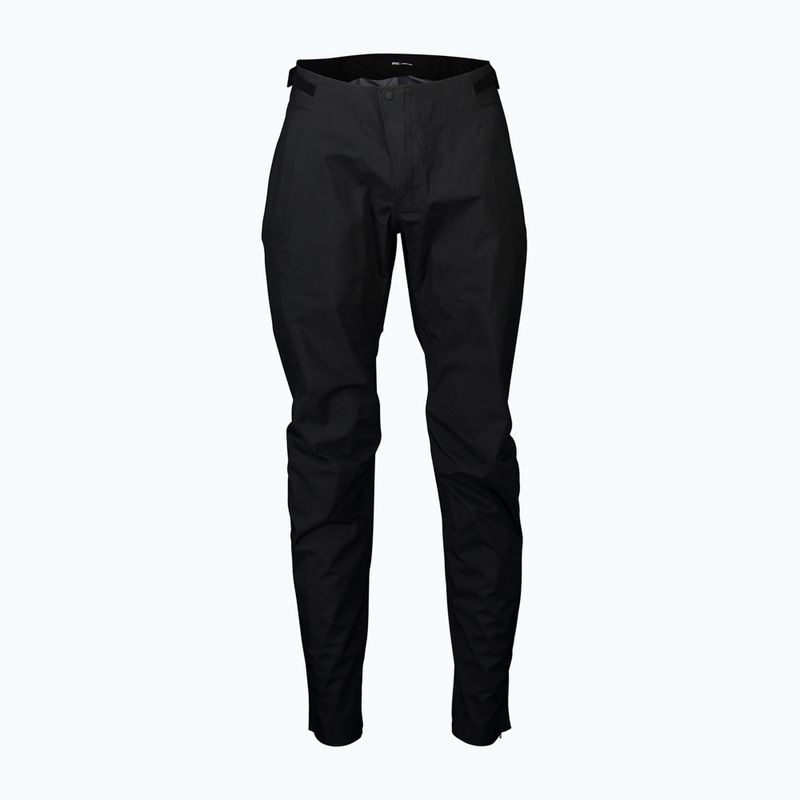 Pantaloni da ciclismo POC Motion Rain da uomo, nero uranio 6