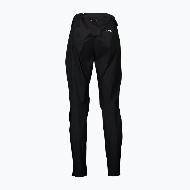 Pantaloni da ciclismo POC Motion Rain da uomo, nero uranio 7