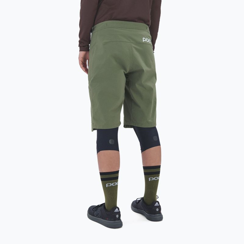 Pantaloncini da ciclismo da donna POC Essential Enduro verde epidotico 2