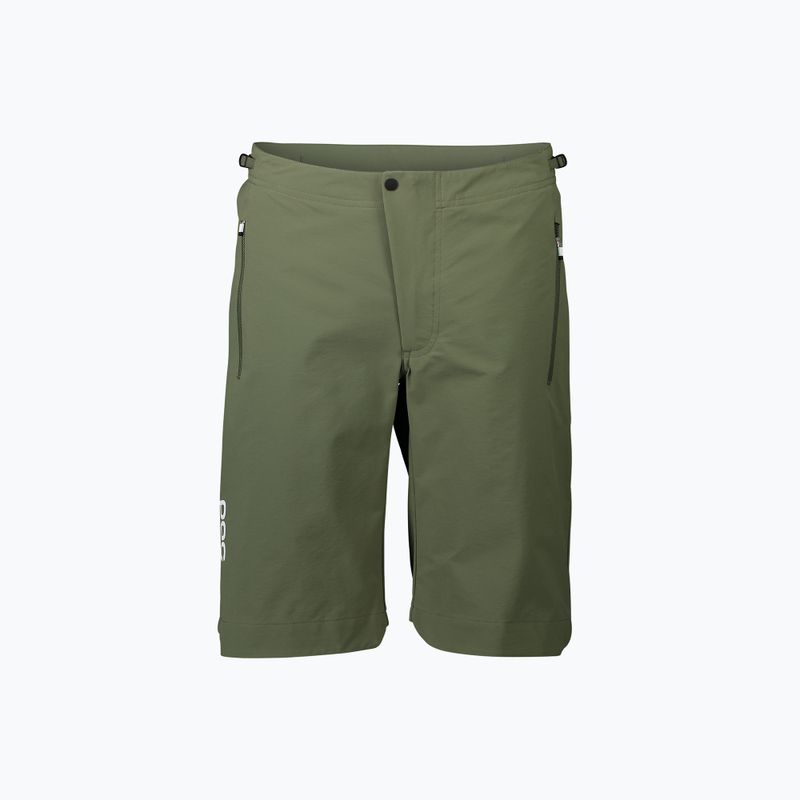 Pantaloncini da ciclismo da donna POC Essential Enduro verde epidotico 5